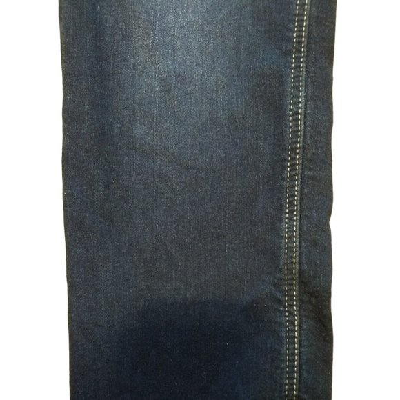 Wind River High Rise Thermal Straight Leg Jeans, Size 8x30 - Picture 4 of 8